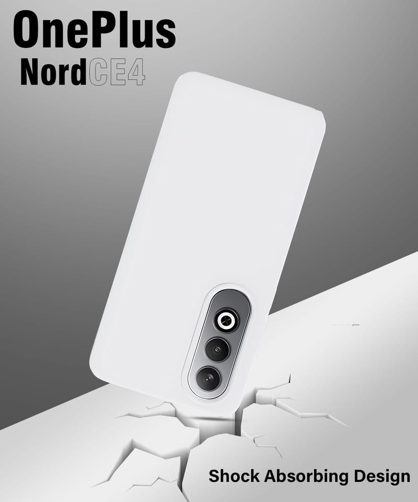 LIRAMARK Liquid Silicone Soft Back Cover Case for OnePlus Nord CE4 5G