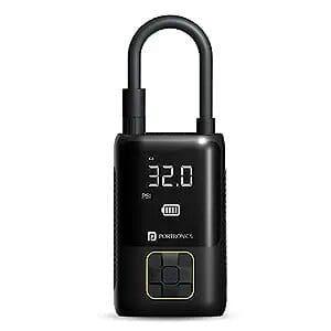 Portronics Vayu Portable Tyre InflatorAir Compressor with Digital Display Bicycles