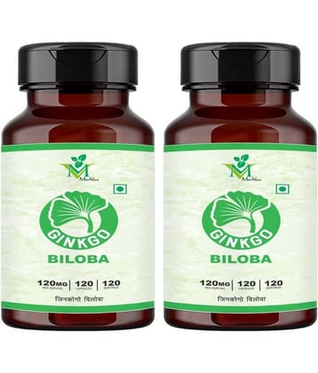 Ginkgo Biloba Veg. Capsules Pack of 2 - 120's