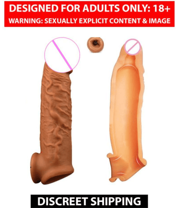 Dragon Reusable Silicone Penis Extender Male Sleeve