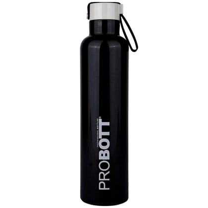 PROBOTT BANG WATER BOTTLE HOT & COOL (Colour - BLACK) by Total Sporting And Fitness Solutions Pvt Ltd