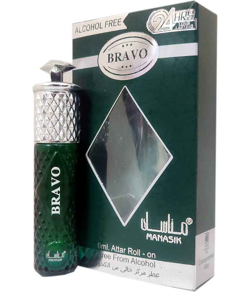 MANASIK BRAVO  Concentrated   Attar Roll On 6ml .