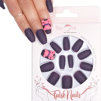 TEENAGE GIRL NAILS -BFNC 12 CC (NAIL KIT INCLUDED)