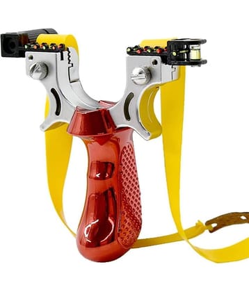 Sling Shot Catapult for Adults Beginner Youth for Outdoor Games, Laser Slingshot, Slingshot Catapult, Slingshot Laser Light, Slingshot toy, Steel Slingshot, Indian Slingshot, Slingshot with Laser, Slingshot for kids, Power Catapult, Outdoor toys and games