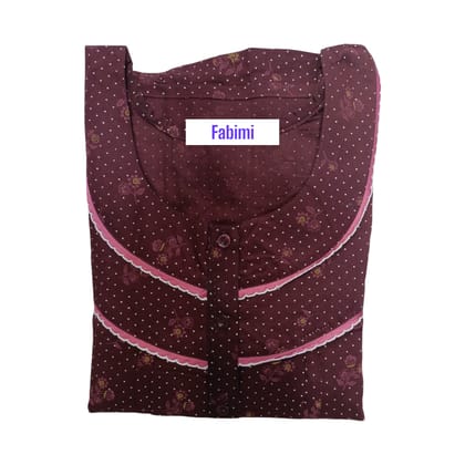 Fabimi Cotton Nighty - Comfortable & Stylish Cotton Nightwear
