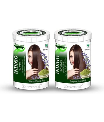 rawmest Natural Indigo Powder Hair Scalp Treatment 200 g Pack of 2
