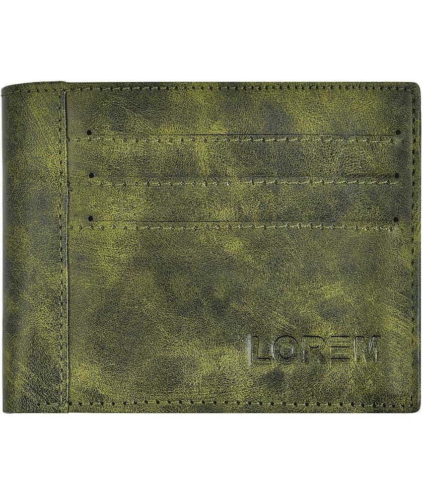Lorem - Brown Faux Leather Men's Two Fold Wallet ( Pack of 1 )