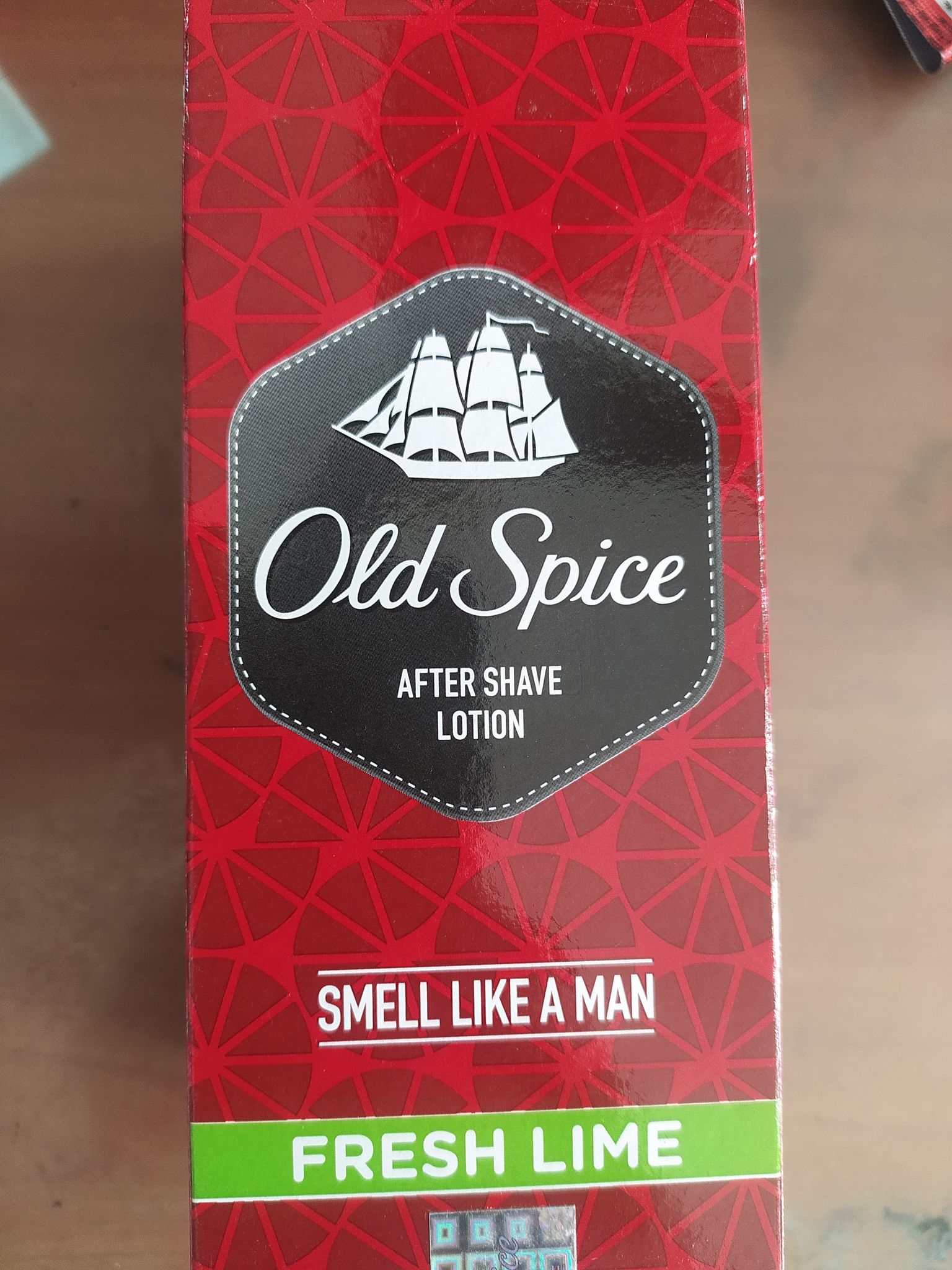 Old spice After shave Lotion Smell like a man Fresh lime 