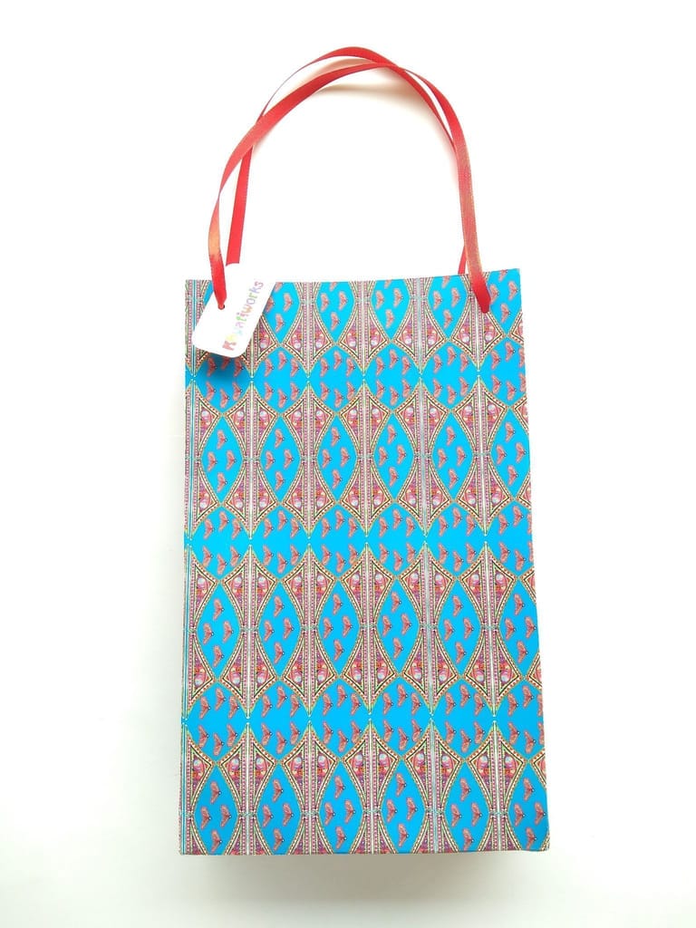 Classy Blue Gift Bag - Large - Handbags | Buy online on ZillyBuy
