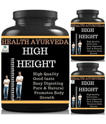 Hindustan Herbal high height orange flavor 0.3 kg Powder Pack of 3