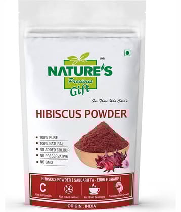 Nature's Gift Hibiscus Powder (Edible) 400 gm Vitamins Powder