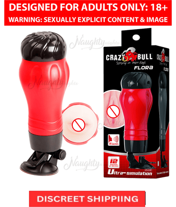 Crazy Bull Male Masturbator (Vibration, Voice, Suction Cup)