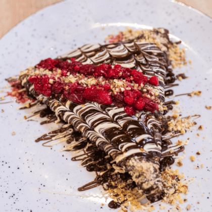 Brownie crepe