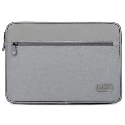 OKADE T61 13 inch to 14 inch Tablet / Laptop Bag Shockproof Air Cushion Lining Storage Pouch Portable Carrying Bag Suitable for MacBook, Microsoft Surface Laptop and other Laptops-Grey