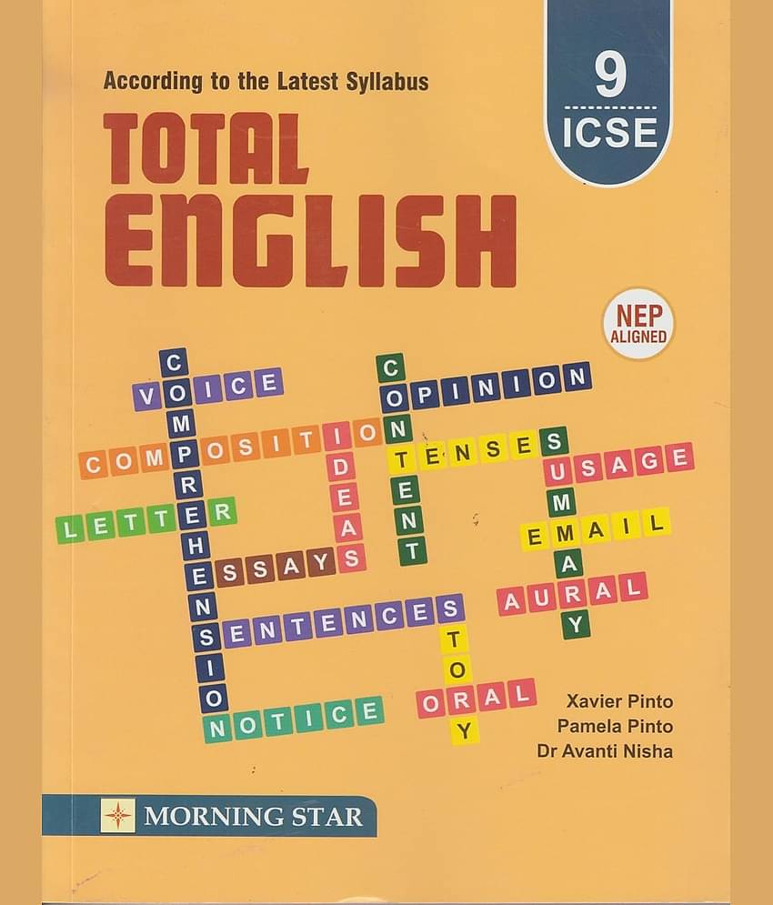 ICSE Total English Class 9 (According to the Latest Syllabus) - Examination 2025-2026