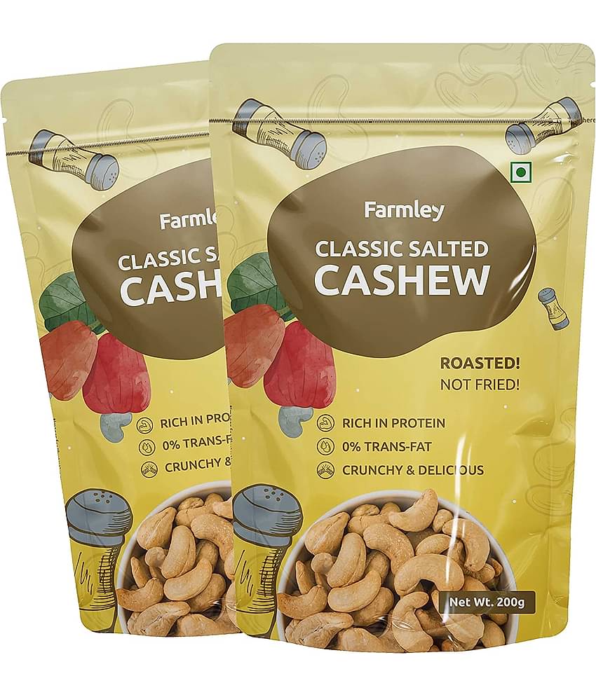 Farmley Roasted Cashew Classic Salted Cashew 400g