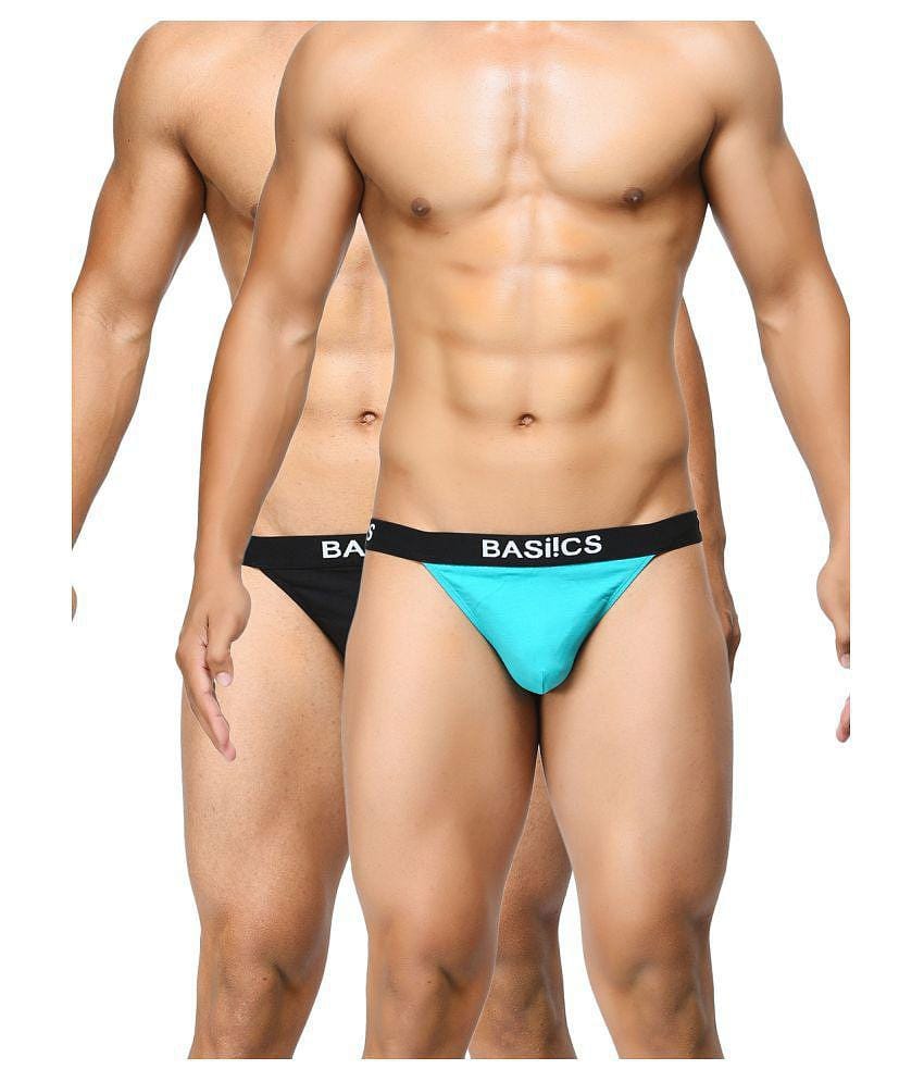 BASIICS By La Intimo Multi Thong Pack of 2 - 38