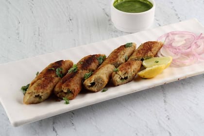 Boneless Murgh Seekh Kebab