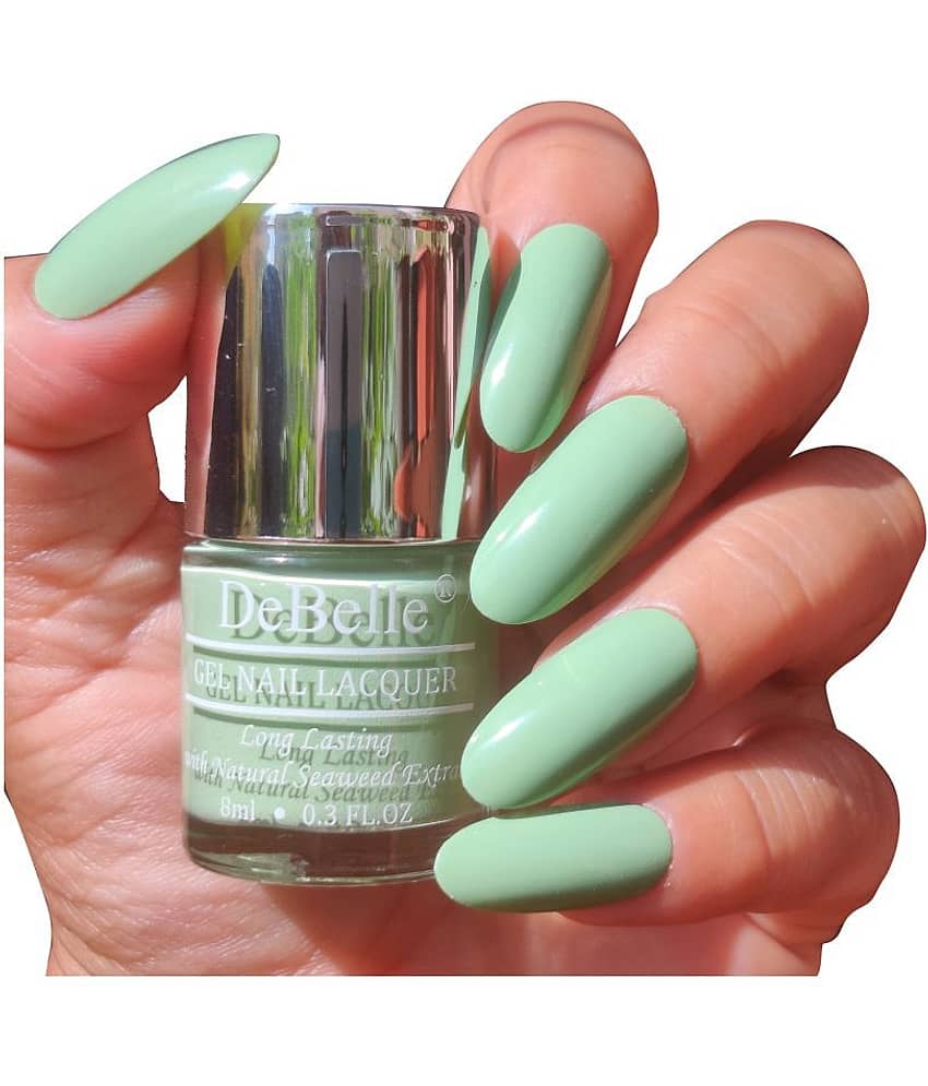 DeBelle &nbsp;Fleur Pistachio Glossy Nail Polish 8 ( Pack of 1 )
