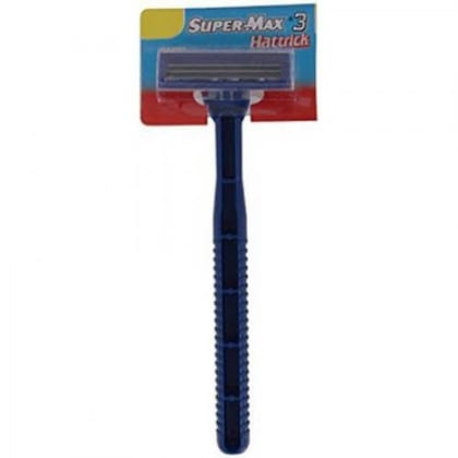Super-Max 3 Hattrick Tripple Disposable Razor, 1 Pc