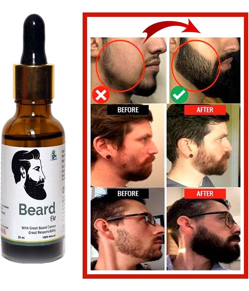 Sri Herbasia biotech Growth And Softness Beard Oil 30 ml