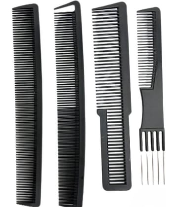 Dhanishka Full Size Wide Tooth Comb 4 Pcs