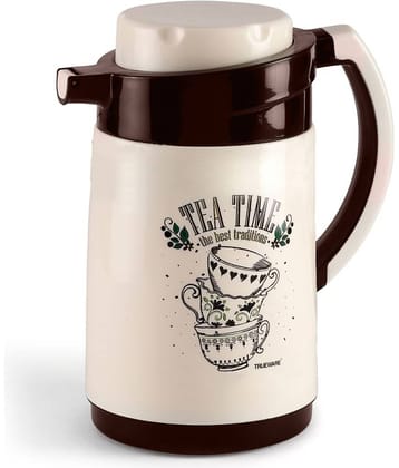 Trueware Ruff Tuff Brown Plastic Flask 1000 ml