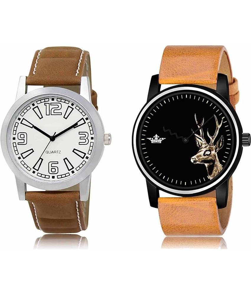 Lorem - Analog Watch Watches Combo For Men and Boys ( Pack of 2 )