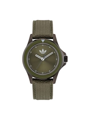 Adidas Originals Green Dial Unisex Watch - AOFH23017-Green