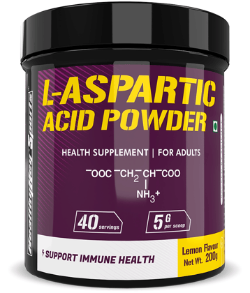 HealthyHey Sports L- Aspartic Acid 200 gm