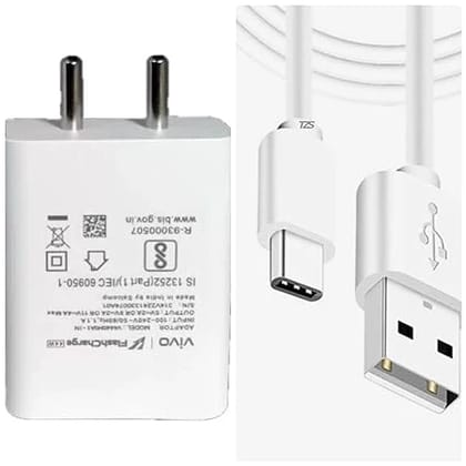 Vivo 44W Flash Charger Adapter Fast Charging for Your Devices Vivo V29, T2 Pro 5G, V29 Pro, Y17s, V29e, Y36, Y27, X90, X90 Pro, T2 5G