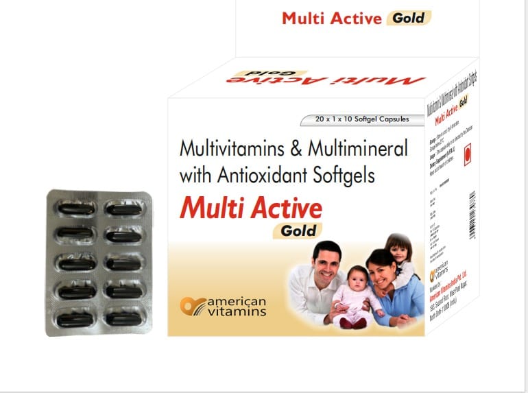 Multi Active Gold Capsule 30 Caps