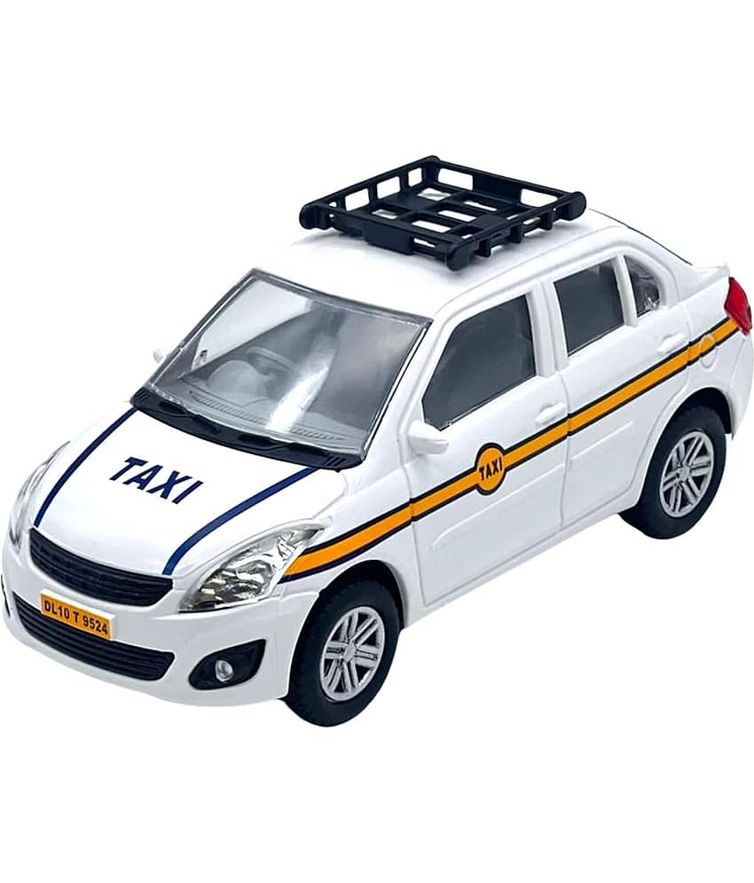 OLA Uber Swift Taxi Model Car Openable Doors Pull Back Action Collectible for Kids Car Gift Toys for Kids (multicolor)