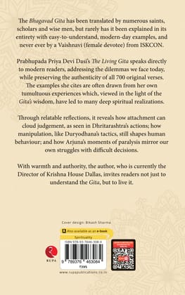 The Living Gita: Mastering the Difficult Art of Becoming Good in Everyday Life