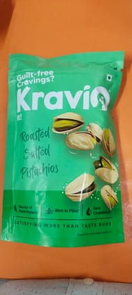 Kravio roasted salted pistachios 200 g