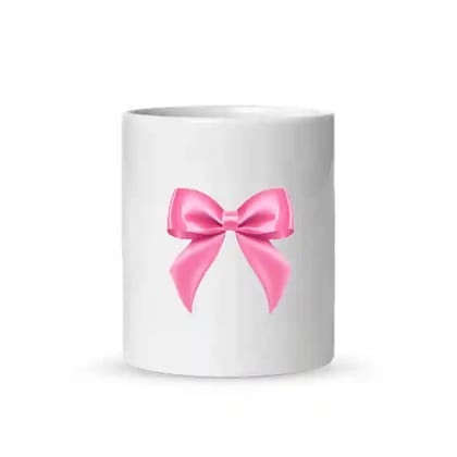 Pink Bow - Mug