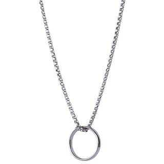 Ring Style Pendant with Chain