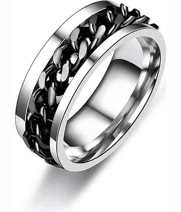 HEER COLLECTION - Silver Rings ( Pack of 1 )