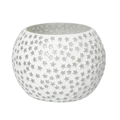 RUPIKA | Pack of 6 Turkish Mosaic Glass Tealight Candle Holders | Decorative Votive Cups for Home Table D�cor, Festive Gifts