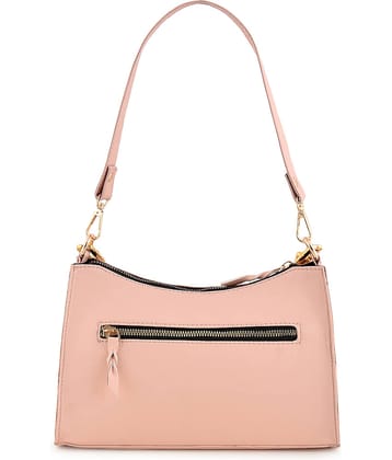Lychee Bags Shoulder Bag PU Set of 1 ( Pink )