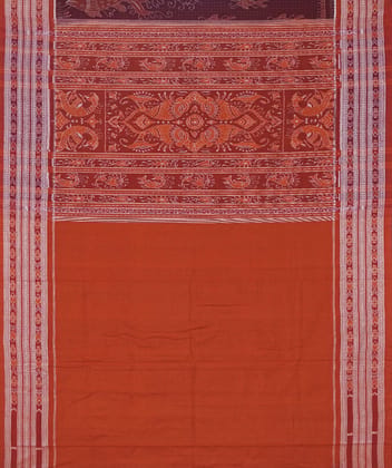 7444/1025 Sambalpuri  DRC Cotton Saree