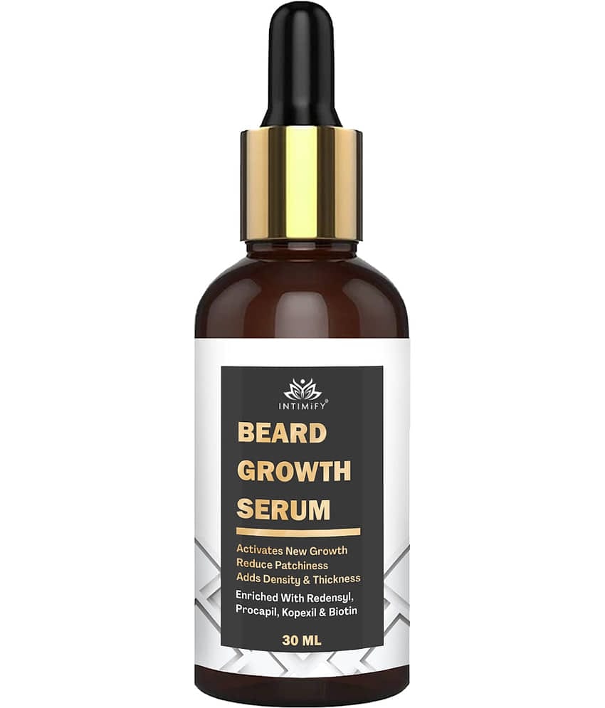 Intimify Beard Growth Serum, for beard growth, anti greying beard oil, Beard oil, 30 ml