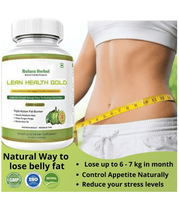 LEAN HEALTH GOLD -Bally fat & body Weight loss Supplement Capsule 60 no.s Pack Of 1