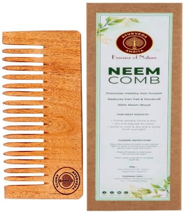 Ayurveda Amrita - Wide Tooth Comb For All Hair Types ( Pack of 1 )