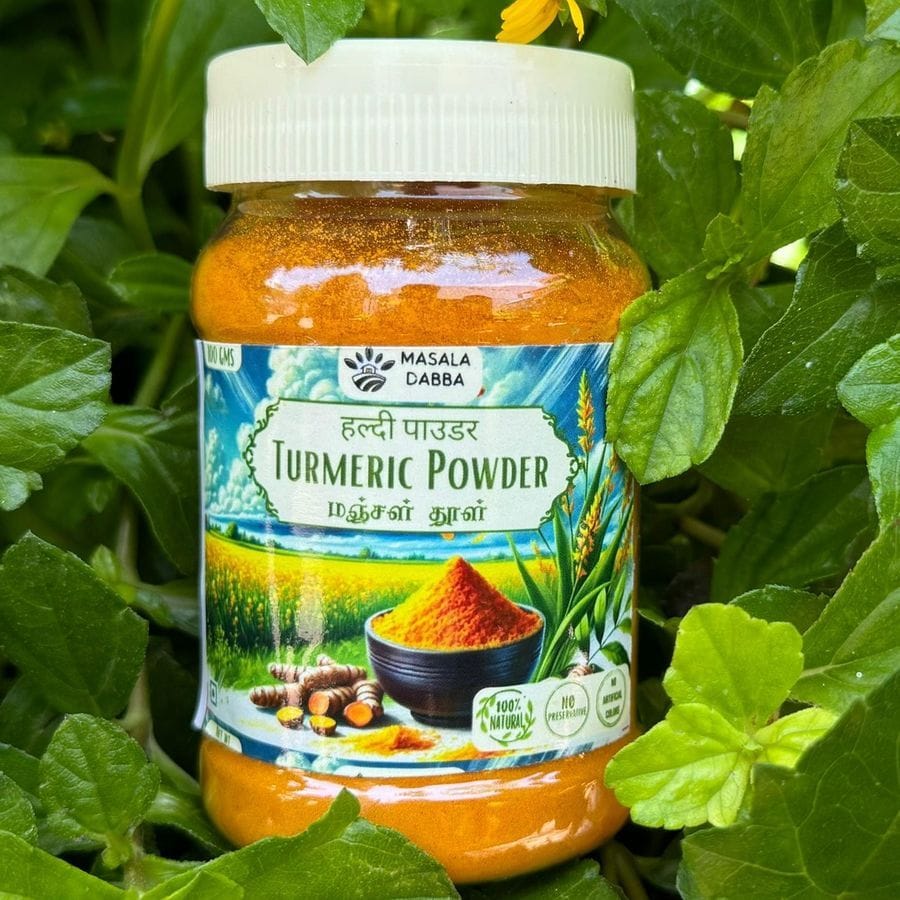 Turmeric Powder 100g - 100 gm - 100 gm - one piece of 100g turmeric powder
