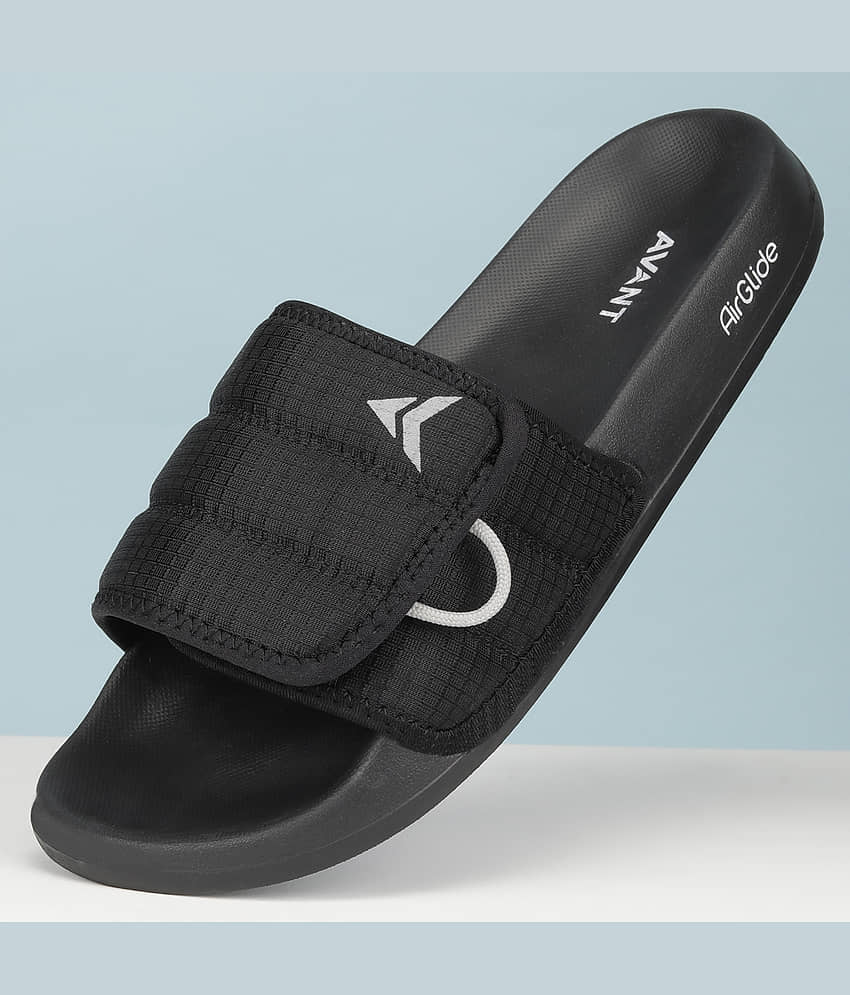Avant SoftStep Black Men's Slide Flip Flop