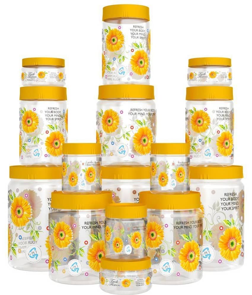 G-Pet Print Magic PET Food Container Set of 15 2000 mL