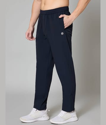 Turnfit Navy Blue Polyester Men's Sports Trackpants ( Pack of 1 )