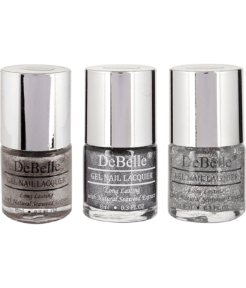 DeBelle Multi Glossy Nail Polish 24 ( Pack of 3 )