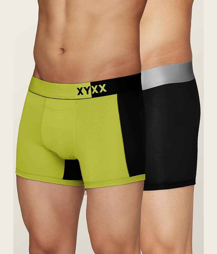 XYXX Pack of 2 Modal Trunks For Men's ( Multicolor )